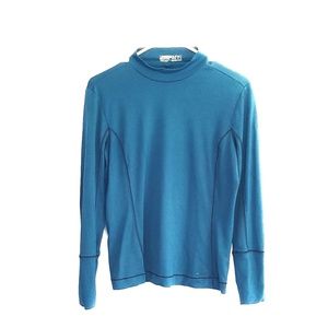 Nike Golf Fit Dry Blue Long Sleeve M